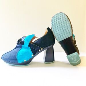 John Fluevog - Summer of Love Amor Blue Clog